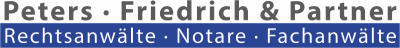 LogoPeters · Friedrich & Partner Rechtsanwälte und Notare