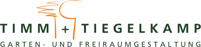 Logo Timm + Tiegelkamp, Garten- und Freiraumgestaltung